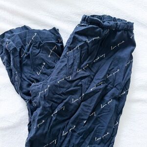 Victoria Secret PINK black sleep lounge pants